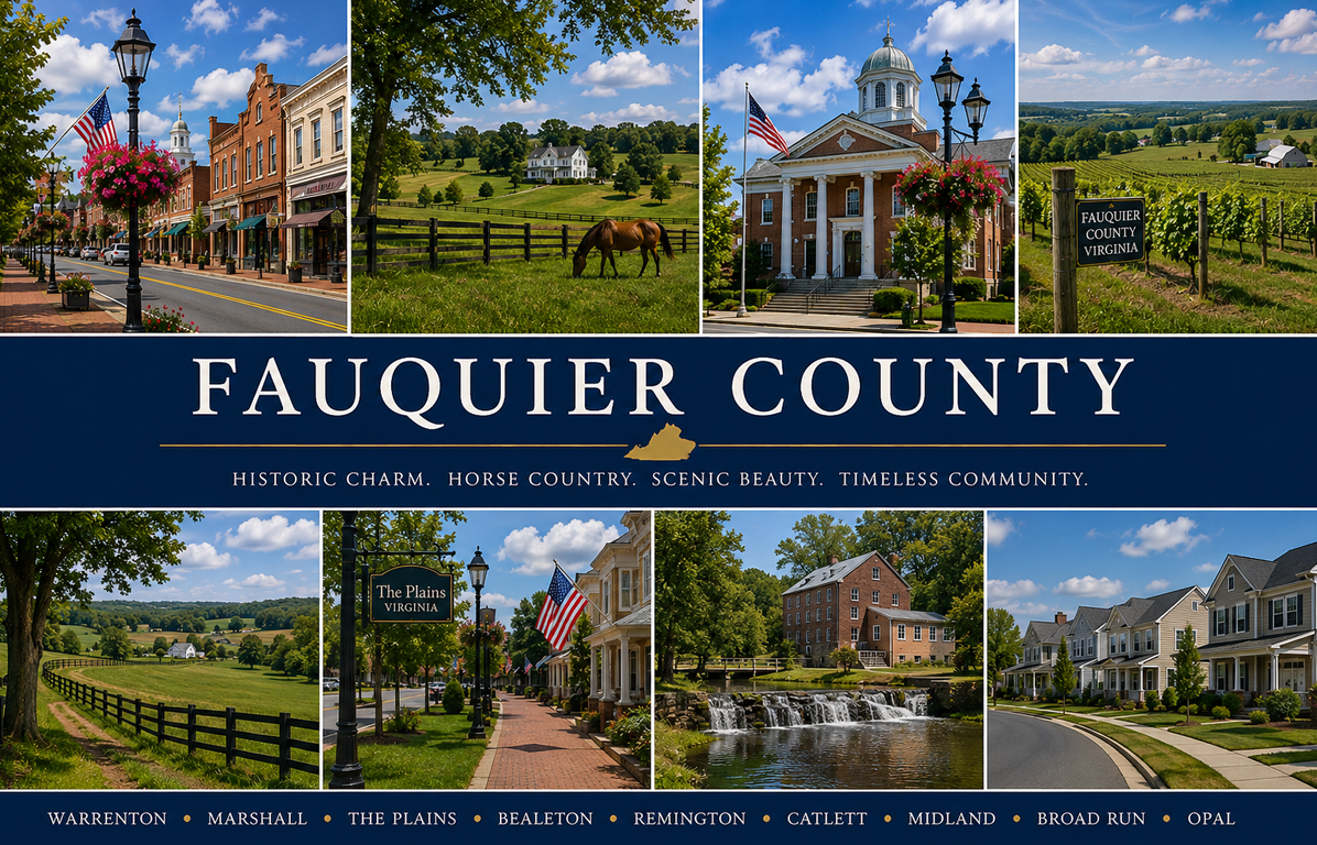 Home inspection services throughout Fauquier County Virginia